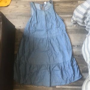 Old Navy Tiered Denim Dress